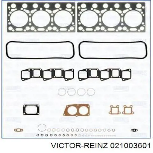 021003601 Victor Reinz Zestaw uszczelek silnika górny