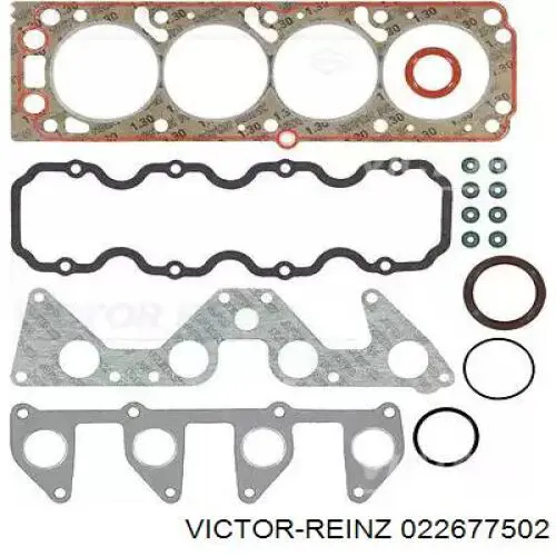 02-26775-02 Victor Reinz zestaw uszczelek silnika górny