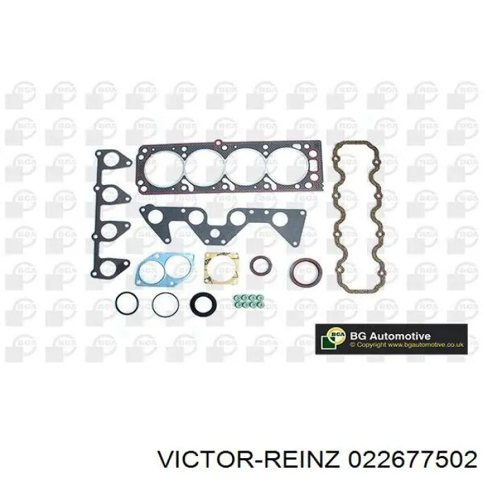 Zestaw uszczelek silnika górny Victor Reinz 022677502 cena, od 54,32 USD
