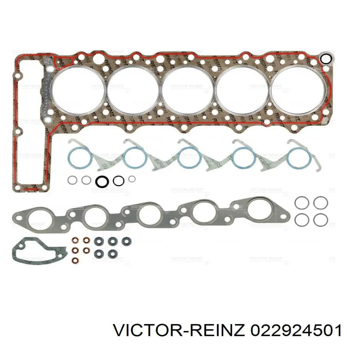 022924501 Victor Reinz Zestaw uszczelek silnika górny