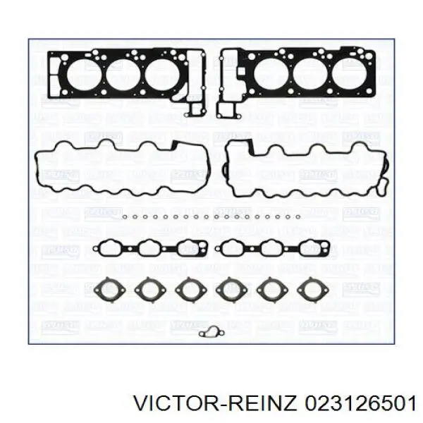 023126501 Victor Reinz zestaw uszczelek silnika górny