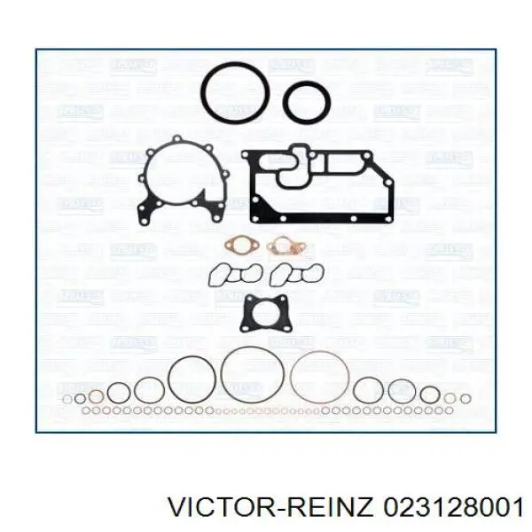 023128001 Victor Reinz Zestaw uszczelek silnika górny