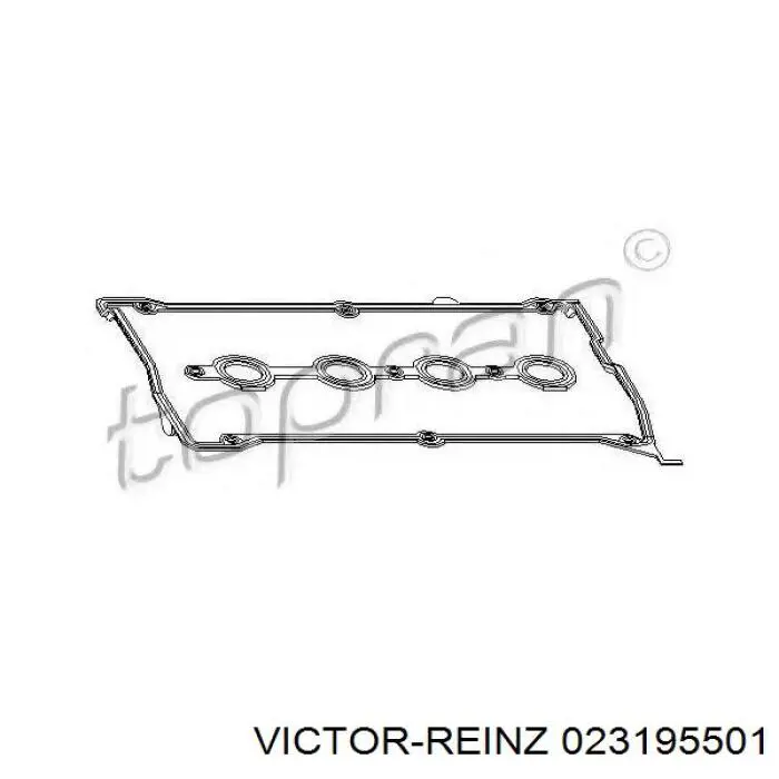 02-31955-01 Victor Reinz zestaw uszczelek silnika górny