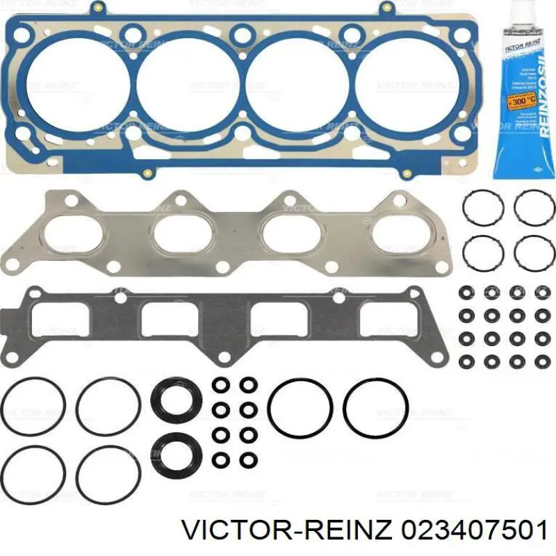 02-34075-01 Victor Reinz zestaw uszczelek silnika górny