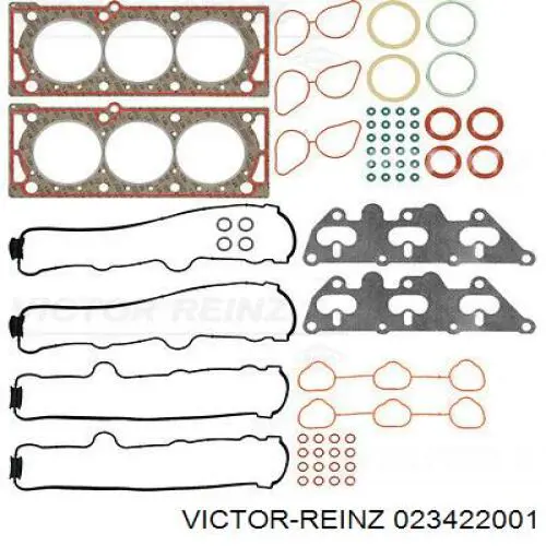 1606295 Opel zestaw uszczelek silnika górny