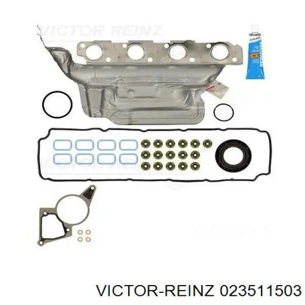 023511503 Victor Reinz Zestaw uszczelek silnika górny