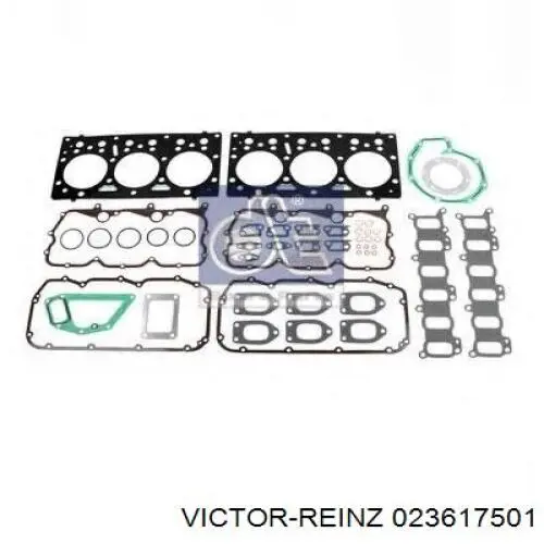 023617501 Victor Reinz Zestaw uszczelek silnika górny