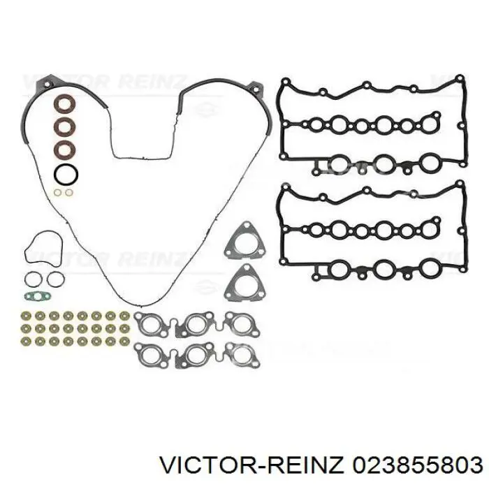 023855803 Victor Reinz Zestaw uszczelek silnika górny