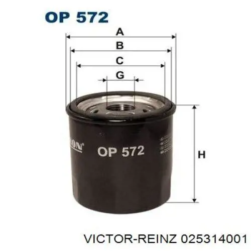 Zestaw uszczelek silnika górny Victor Reinz 025314001 cena, od 93,18 USD