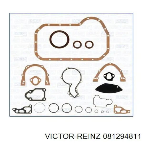 081294811 Victor Reinz zestaw uszczelek silnika dolny