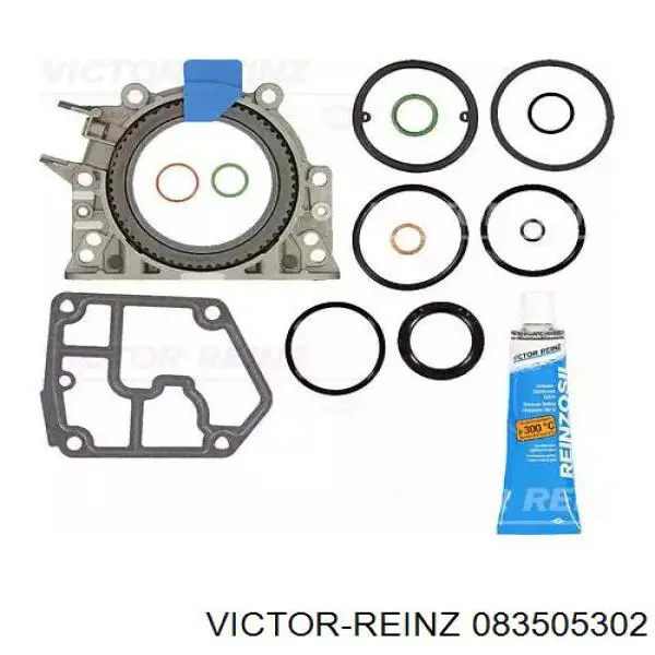 Do koszyka 083505302 Victor Reinz Zestaw uszczelek silnika dolny