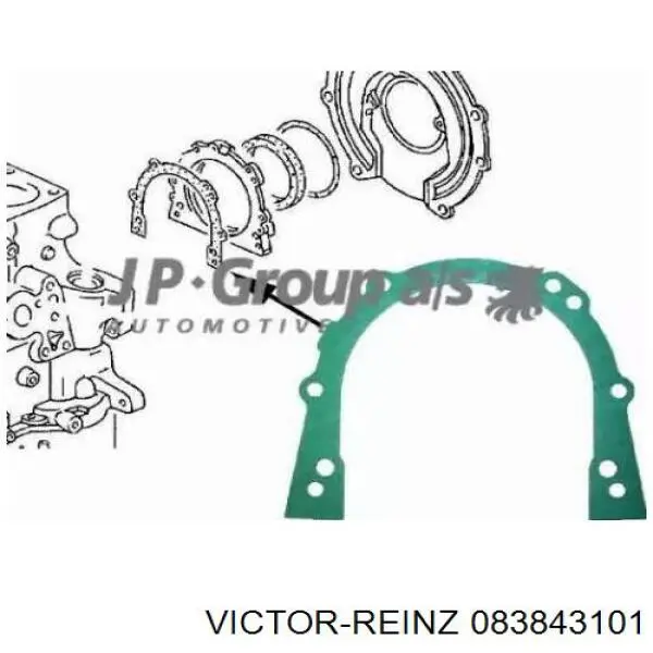 Zestaw uszczelek silnika dolny Victor Reinz 083843101 cena, od 58,87 USD