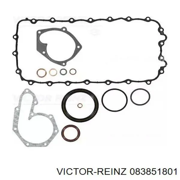 Do koszyka 083851801 Victor Reinz Zestaw uszczelek silnika dolny