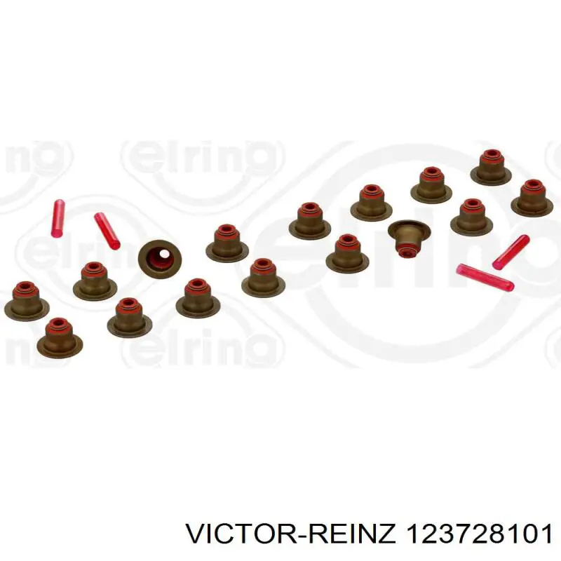 123728101 Victor Reinz Uszczelniacz zaworu dolotowego/wylotowego, zestaw na silnik