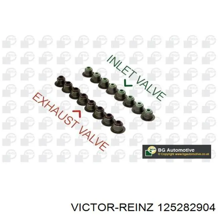 125282904 Victor Reinz Uszczelniacz zaworu dolotowego/wylotowego, zestaw na silnik