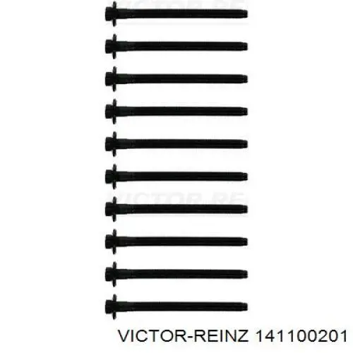 Do koszyka 1105600Q0E Nissan/Infiniti Śruba głowicy cylindrów