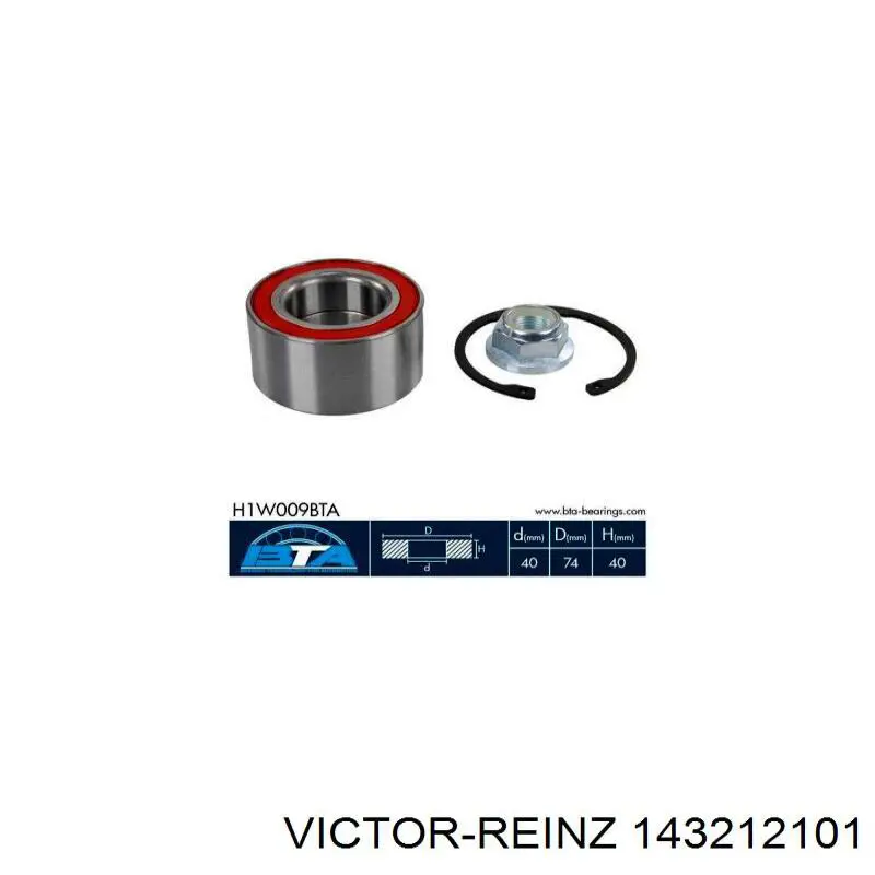 Do koszyka 143212101 Victor Reinz Śruba głowicy cylindrów