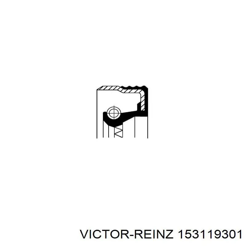 153119301 Victor Reinz Uszczelniacz reduktora mostu tylnego
