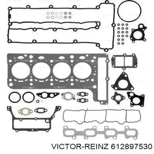 Do koszyka 612897530 Victor Reinz Uszczelka głowicy cylindrów