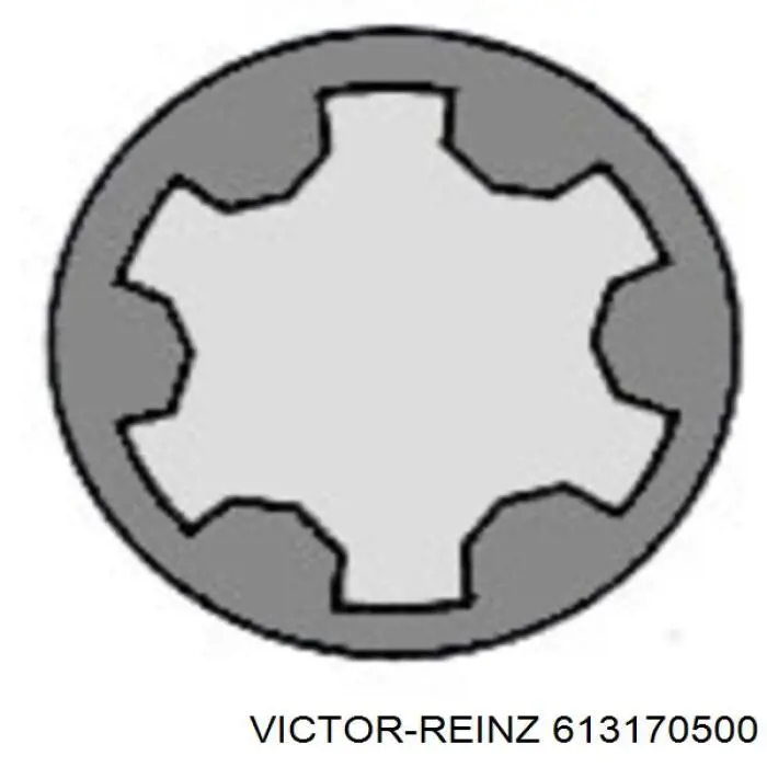 Do koszyka 613170500 Victor Reinz Uszczelka głowicy cylindrów