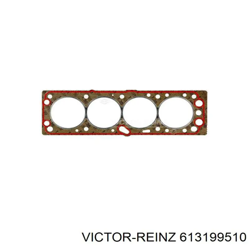 Uszczelka głowicy cylindrów Victor Reinz 613199510 cena, od 13,95 USD
