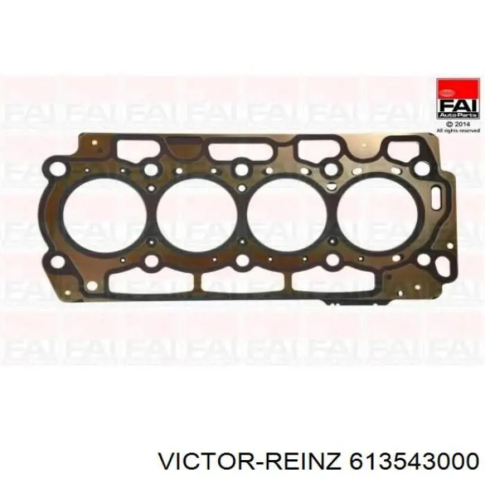 Uszczelka głowicy cylindrów Victor Reinz 613543000 cena, od 40,16 USD
