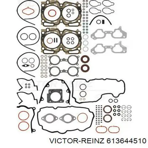 Uszczelka głowicy cylindrów Victor Reinz 613644510 cena, od 151,08 USD
