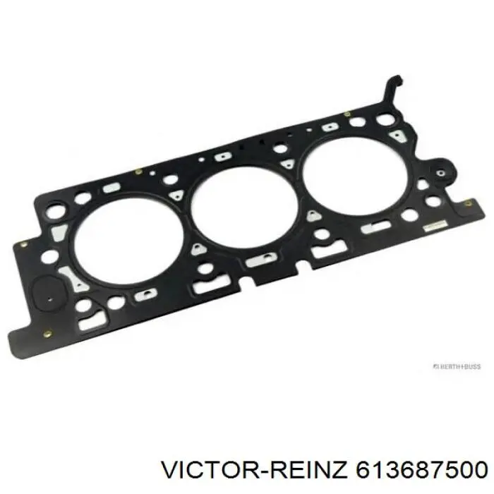 Uszczelka głowicy cylindrów prawa Victor Reinz 613687500 cena, od 80,21 USD