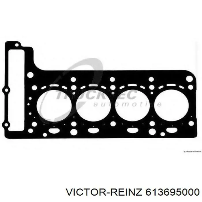 Uszczelka głowicy cylindrów Victor Reinz 613695000 cena, od 51,26 USD