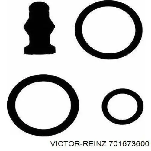 Pierścień uszczelniający wtryskiwacza Victor Reinz 701673600 cena, od 5,72 USD