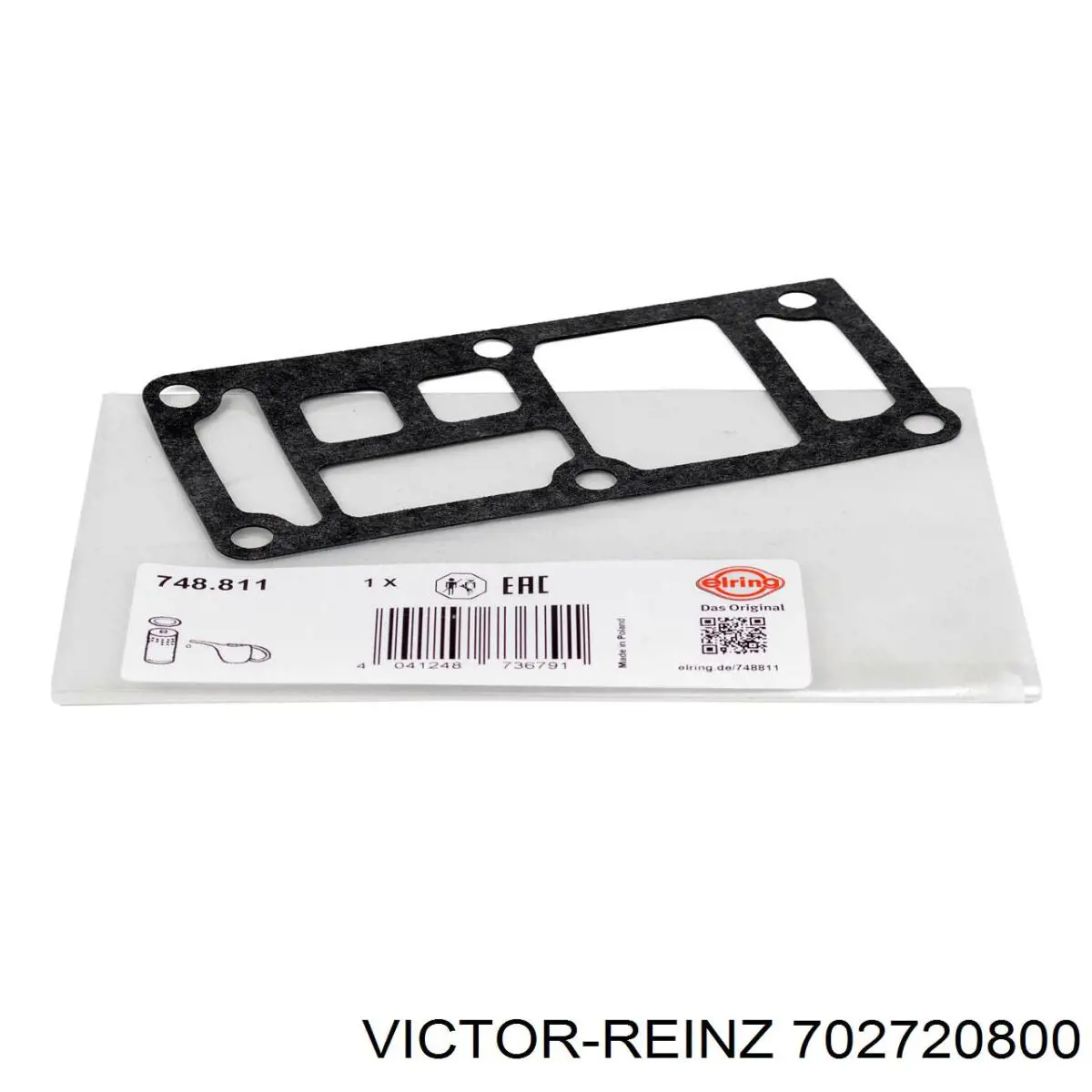 Do koszyka 702720800 Victor Reinz Uszczelka adaptera filtra oleju