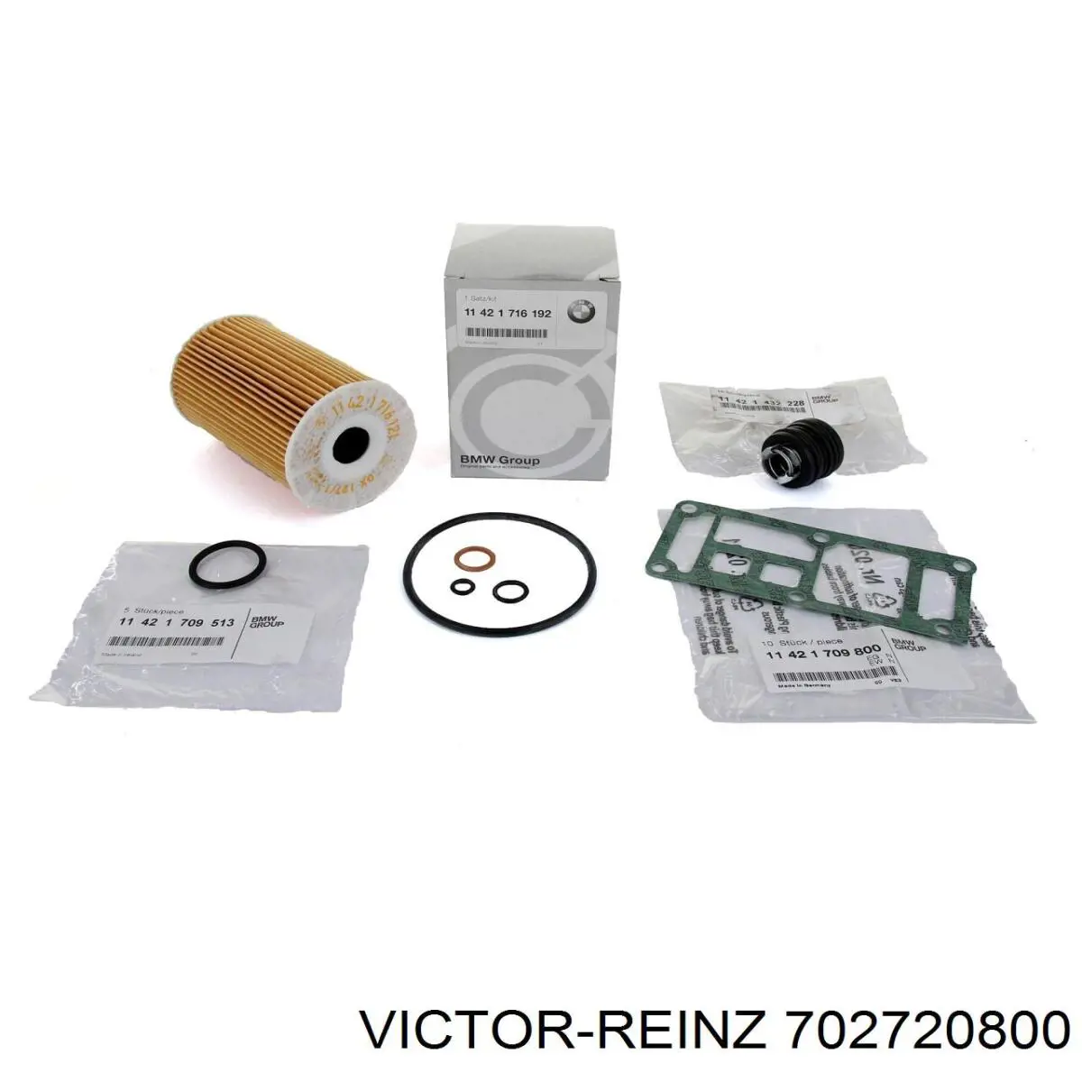 702720800 Victor Reinz Uszczelka adaptera filtra oleju