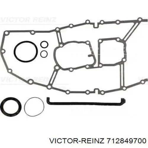 Do koszyka 712849700 Victor Reinz Uszczelka rury odbiornika tłumika