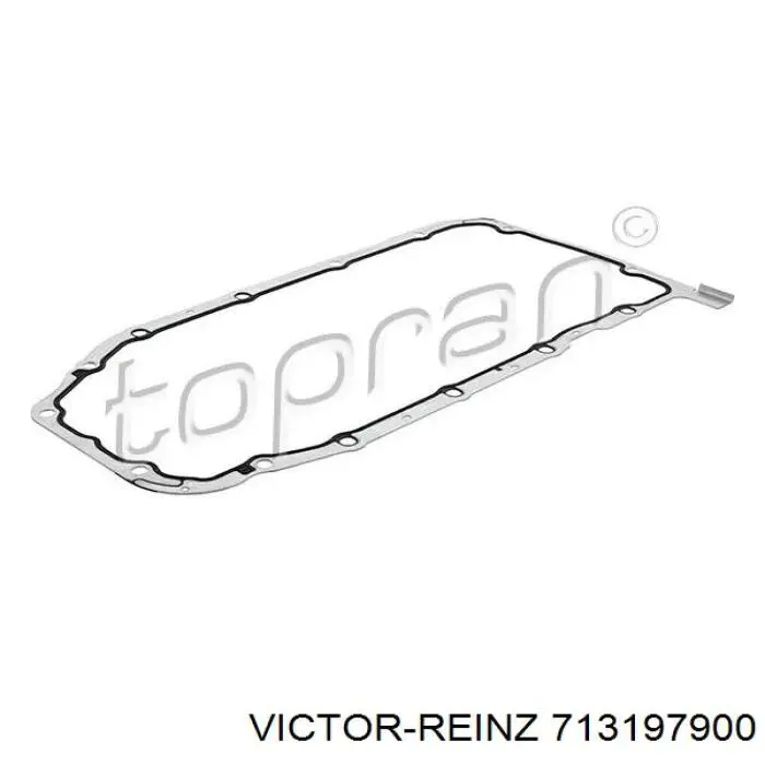 Uszczelka miski olejowej kadłuba (bloku silnika) górna Victor Reinz 713197900 cena, od 19,61 USD