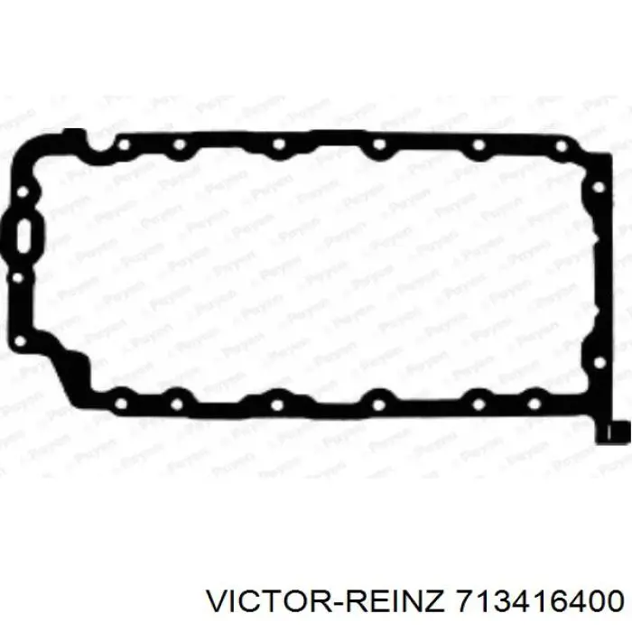 Uszczelka miski olejowej silnika Victor Reinz 713416400 cena, od 28,85 USD