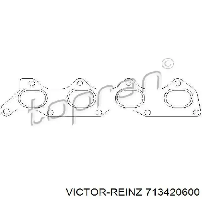 Uszczelka kolektora wydechowego Victor Reinz 713420600 cena, od 8,04 USD