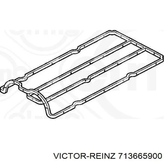 Uszczelka pokrywy zaworowej silnika Victor Reinz 713665900 cena, od 15,15 USD