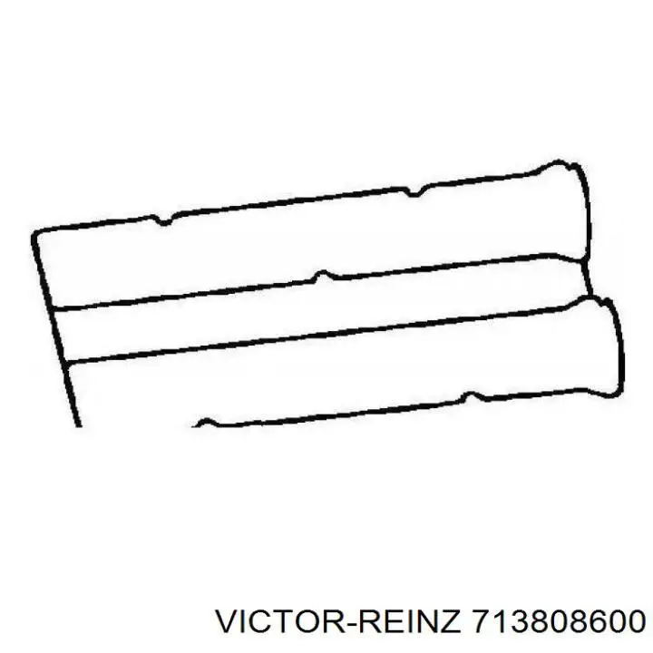 Uszczelka pokrywy zaworowej silnika Victor Reinz 713808600 cena, od 15,43 USD