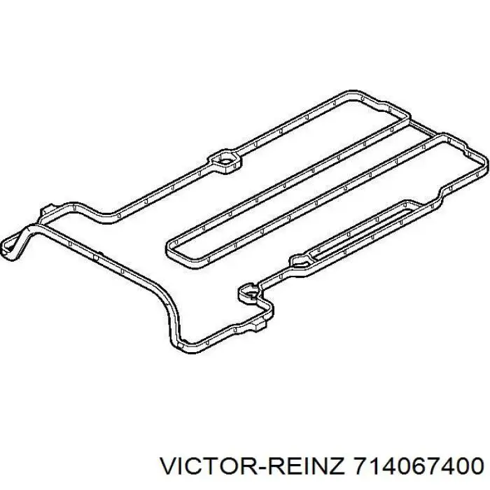 Uszczelka pokrywy zaworowej silnika Victor Reinz 714067400 cena, od 17,42 USD