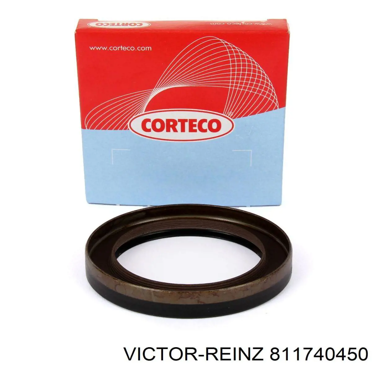 Do koszyka 811740450 Victor Reinz Uszczelniacz wału korbowego przedni