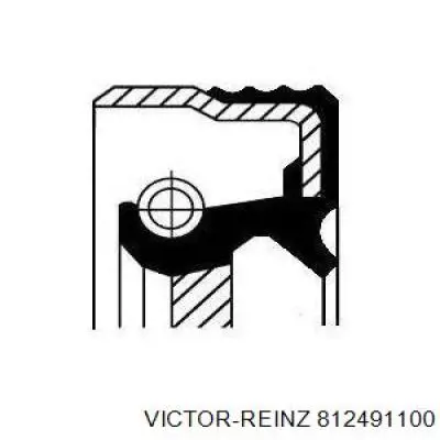 Uszczelniacz wału korbowego przedni Victor Reinz 812491100 cena, od 5,02 USD