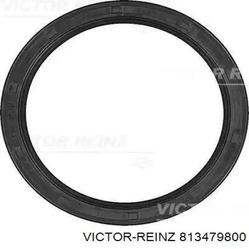 813479800 Victor Reinz Uszczelniacz wału korbowego silnika tylny