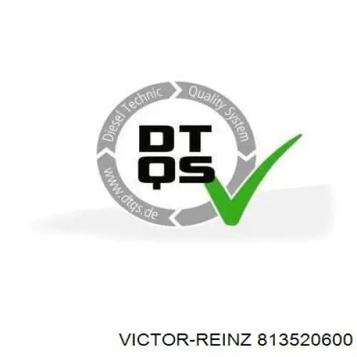 Do koszyka 813520600 Victor Reinz Uszczelniacz wału korbowego silnika tylny