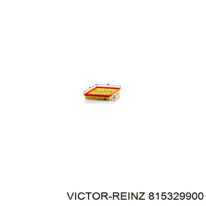 Uszczelniacz wału korbowego silnika tylny Victor Reinz 815329900 cena, od 13,40 USD