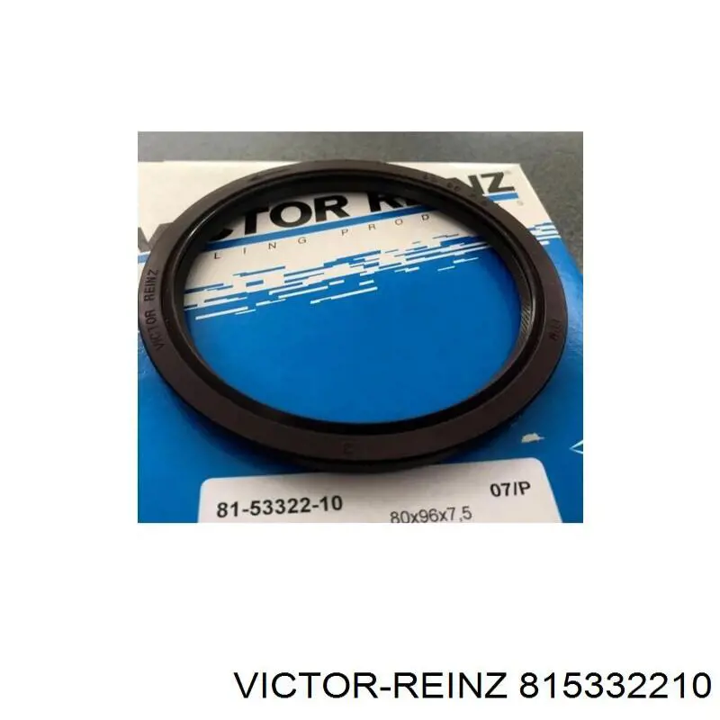 Do koszyka 815332210 Victor Reinz Uszczelniacz wału korbowego silnika tylny