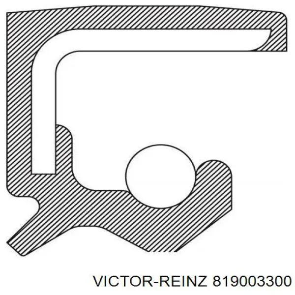 Uszczelniacz wału korbowego silnika tylny Victor Reinz 819003300 cena, od 58,99 USD