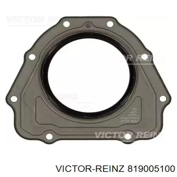 819005100 Victor Reinz Uszczelniacz wału korbowego silnika tylny