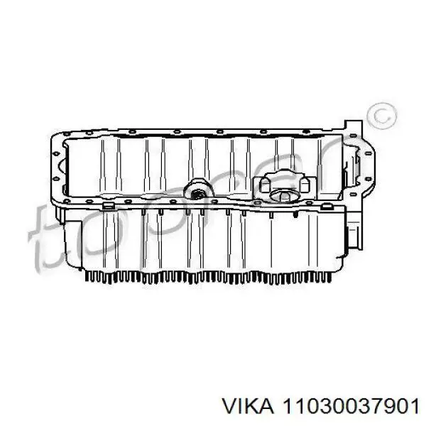 11030037901 Vika Miska olejowa silnika