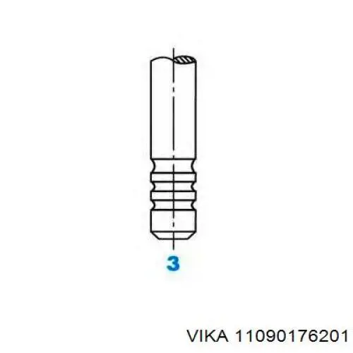 Zawór dolotowy/ssący Vika 11090176201 cena, od 8,77 USD