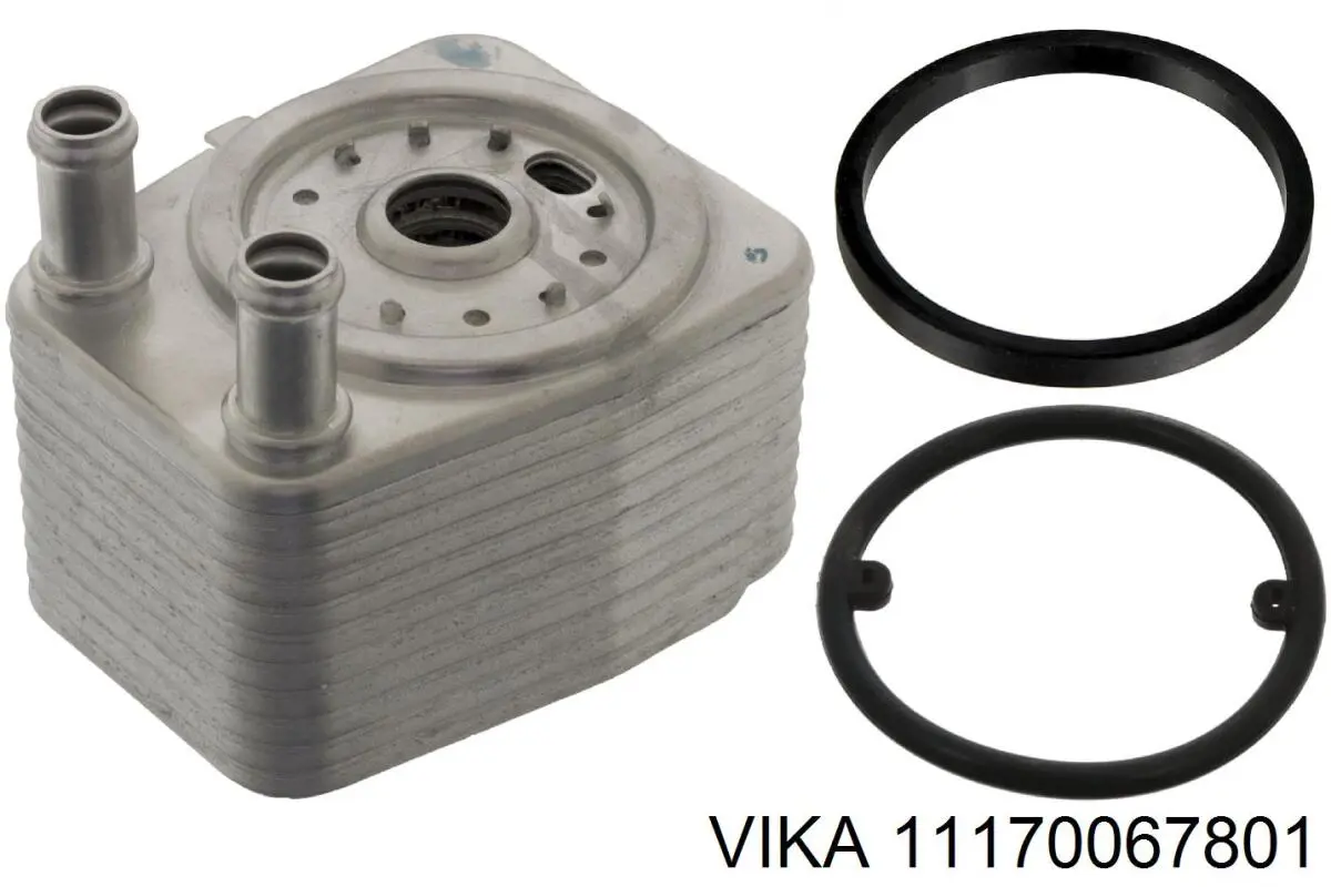 11170067801 Vika Chłodnica oleju, pod filtrem